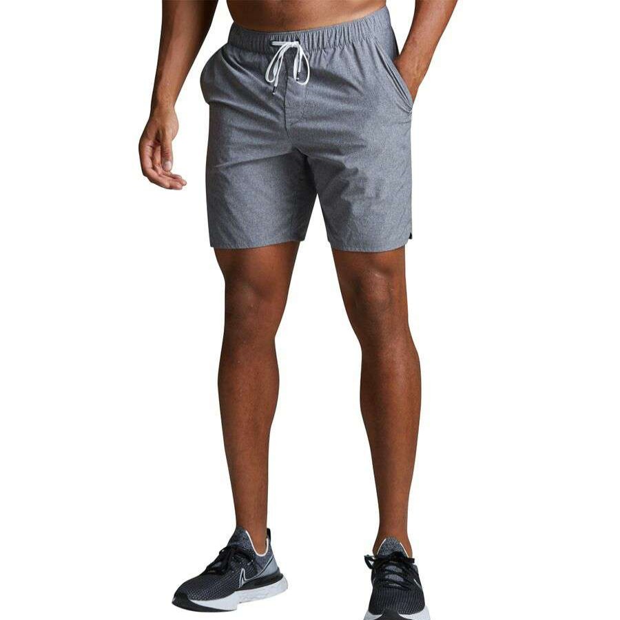 Clothing * | Fourlaps Trek 7In Shorts Men'S The Best Choice Grey Heather