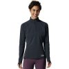 Clothing * | Mountain Hardwear Mountain Stretch 1/2-Zip Top Women'S Online Black