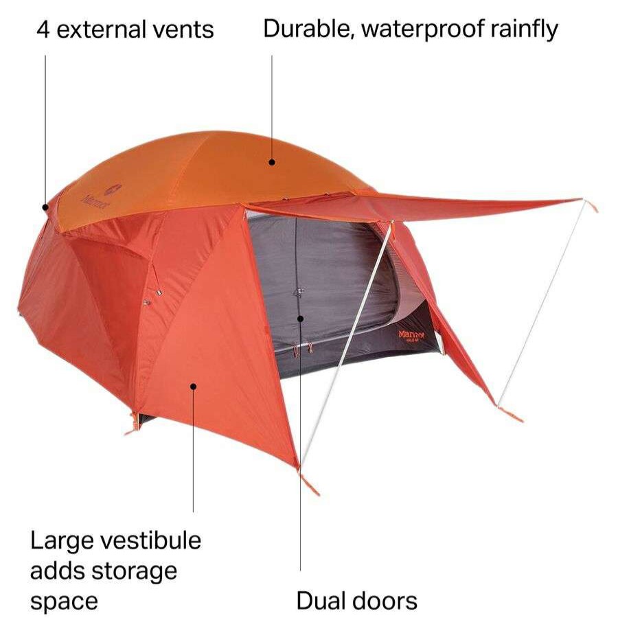 Tents * | Marmot Halo Tent: 4-Person 3-Season Online