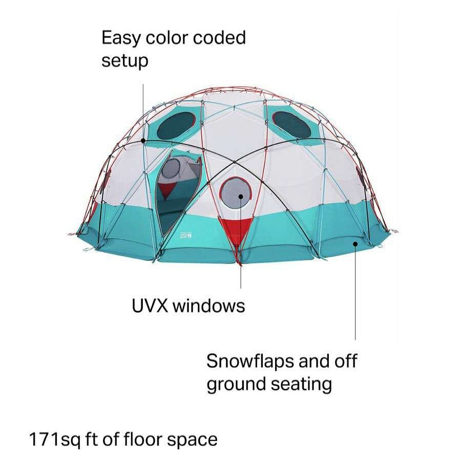 Tents * | Mountain Hardwear Stronghold Tent: 10-Person 4-Season Quick Delivery