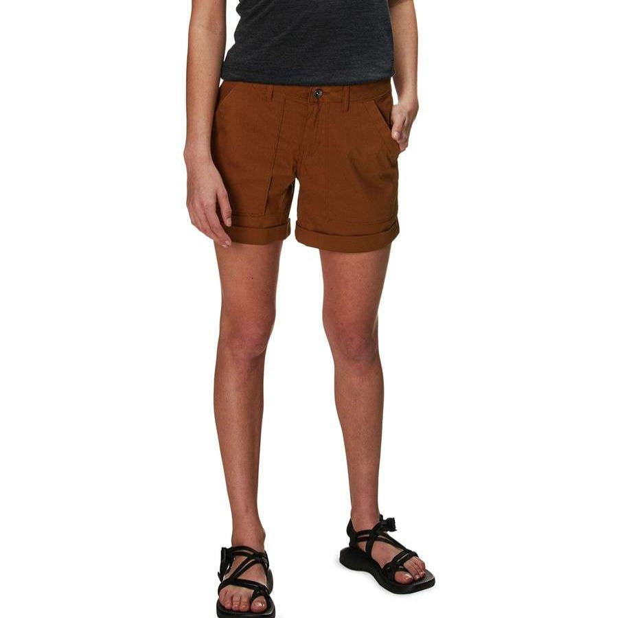 Clothing * | Hot Mountain Hardwear Ap Short Women'S Discounts Online Golden Brown