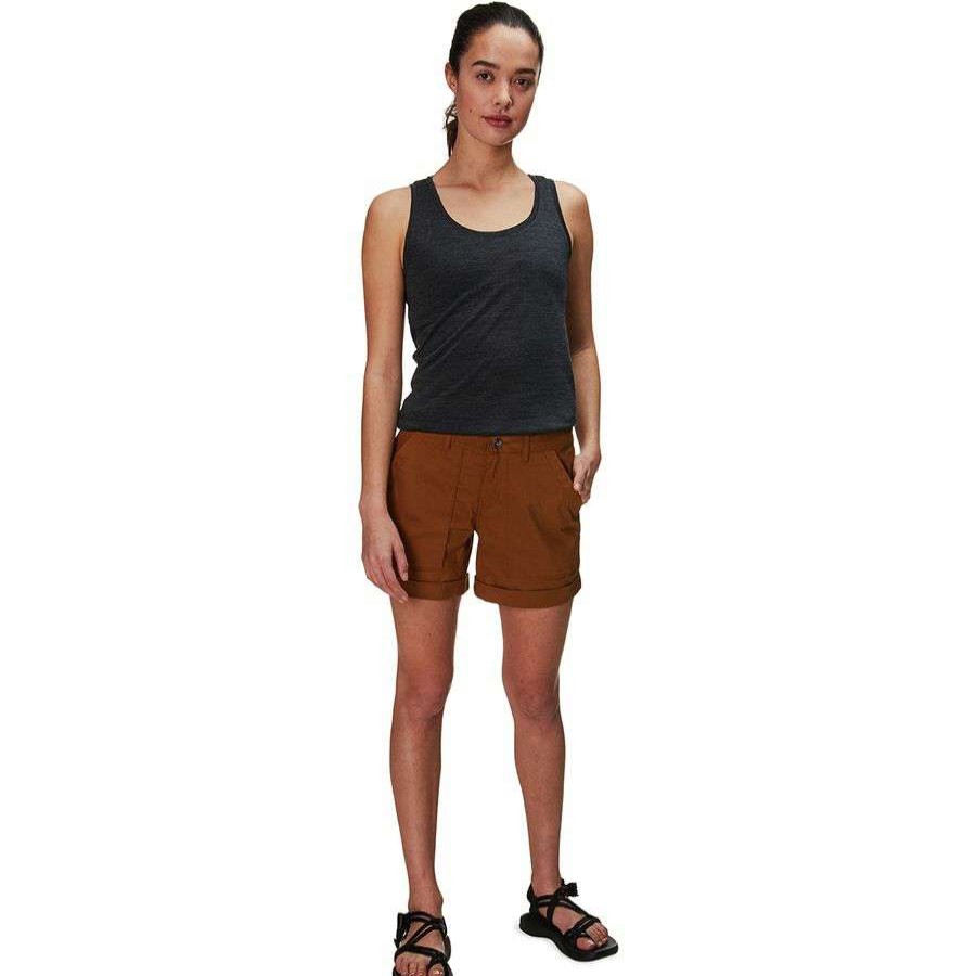 Clothing * | Hot Mountain Hardwear Ap Short Women'S Discounts Online Golden Brown