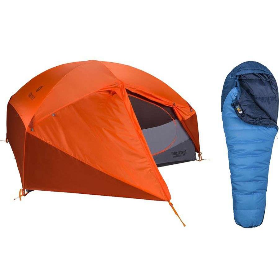 Tents * | Marmot Limelight 3P Tent + Trestles 15 Sleeping Bag Bundle Best Price