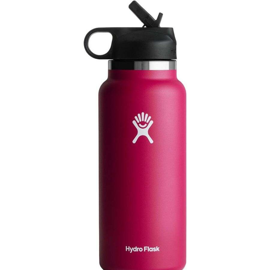 Hiking Hydration * | Hydro Flask 32Oz Wide Mouth Straw Lid 2.0 Water Bottle Outlet Sale