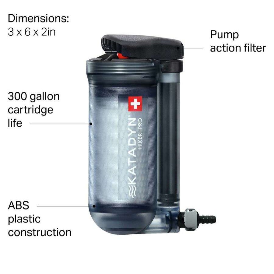 Hiking Hydration * | Katadyn Hiker Pro Transparent Water Microfilter For Sale One Color